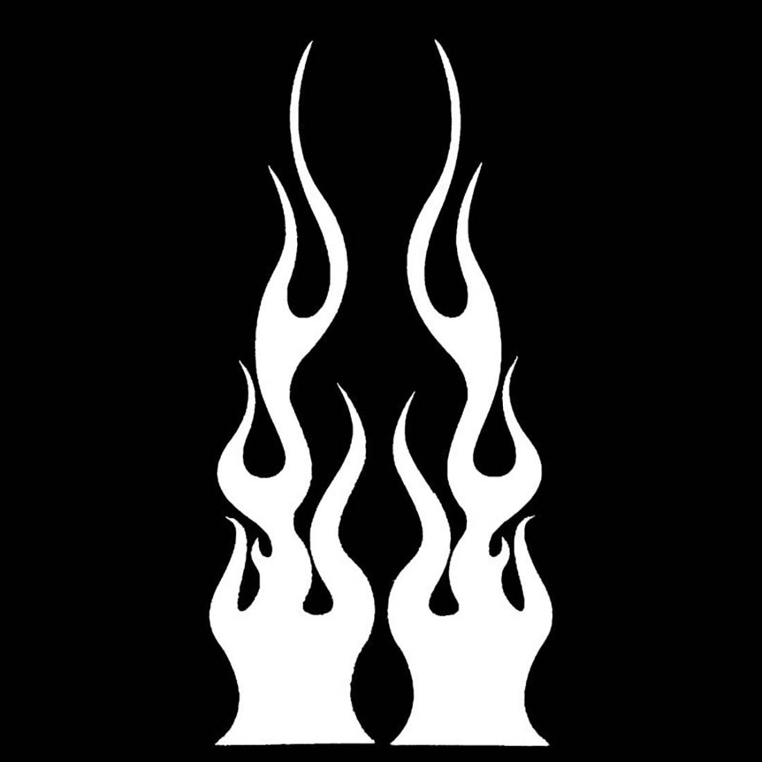 

Car Stickers Exterior Accessories Automobiles Marks Headlight Decal Car Sticker Creative Waterproof white-29cm