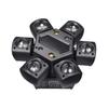 80W 6-Arm Disco Party Stage LED Moving Head Wash Light with DMX512 Control Mode