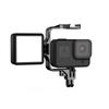 Für GoPro Hero 12 11 Wasserdichte LED-Leuchten Tauch-Fülllicht Aluminiumhalterung Für GoPro Hero11/10/9/8, DJI SJCAM AKASO YI Kamera