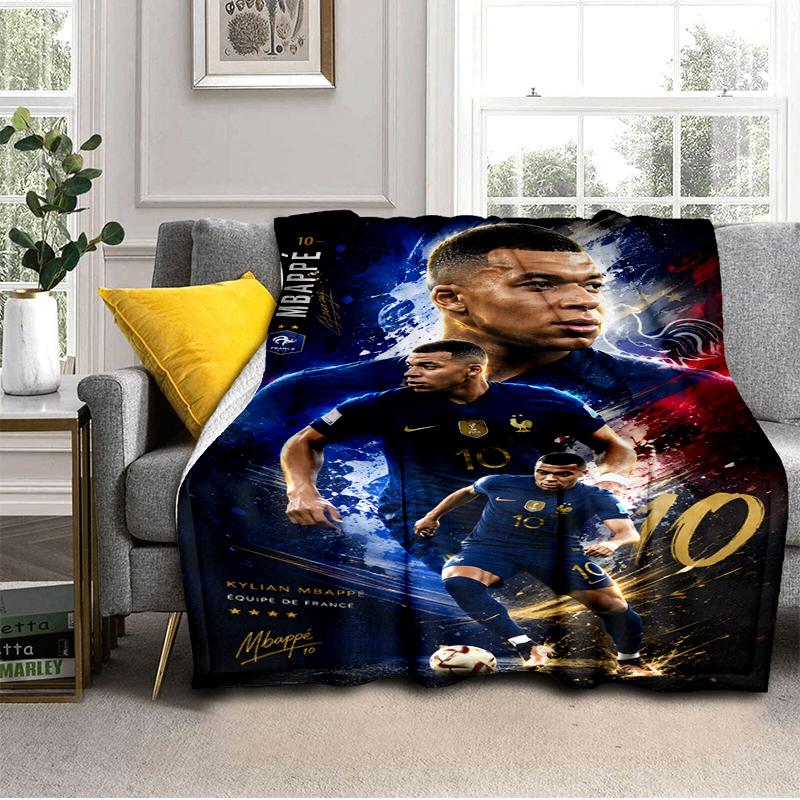 Kylian Poster Blanket Lightweight Ideal Bedding Blanket Perfect for Travel, Camping, Living Rooms, Offices, Sofas, Fan Christmas gift