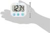 Tanita kitchen timer with a 100 Original logo Easy-to-read large, easy-to-use screen. minutes. TD-384 WH. packaging.