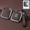 Car Key Case Fob for Zeekr 7X 2024 2025 Car-Styling Keychain Remote Protection Cover Bag Shell Housing Holder Auto Accessories