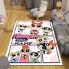 Custom 1Pc Powerpuff Girls Adventure Rug Office Carpet Indoor Outdoor Entrance Doormat Nonslip Soft And Comfortable Living Room D491517