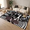 Custom Name Crystal Velvet Rug,Tokio Hotel Comfortable Anti Slip Floor Mat For Room Decoration