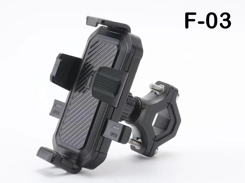 F Series Cycling Phone Mount: Handlebar & Mirror Bracket for Bicycles and Motorcycles