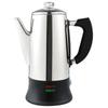 Stainless Steel Espresso Coffee Maker Electric Percolator Coffee Pot 12 Cups Home 110v US Plug