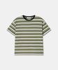 Diaendeukweseucheon Multi Stripe T-Shirt / Khaki