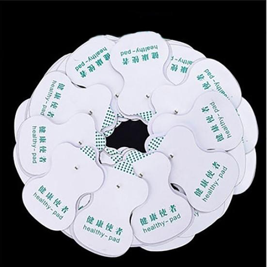 Onlarca Akupunktur Dijital Terapi Masajı için 10 Çift Yedek Elektrot Pedleri