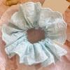 Fashionable Hair Scrunchies Double layer Elastic Hairbands Hair Accessories