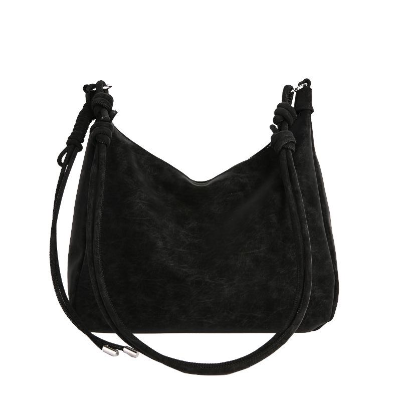 

Женская универсальная сумка-тоут большой вместимости 2025: Стильная сумка через плечо для поездок на работу 30x10x25 cm чёрный