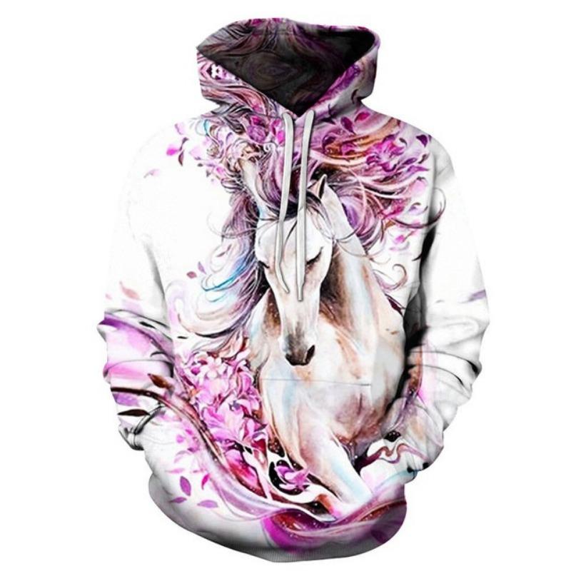 

Новый мужской белый пуловер с капюшоном с изображением животных, модная и повседневная спортивная рубашка с капюшоном 3D, крутая спортивная рубашка с длинными рукавами, куртка 6XL