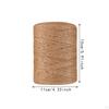 Sznurek konopny 328 stóp liny do projektów rzemieślniczych i dekoracji DIY