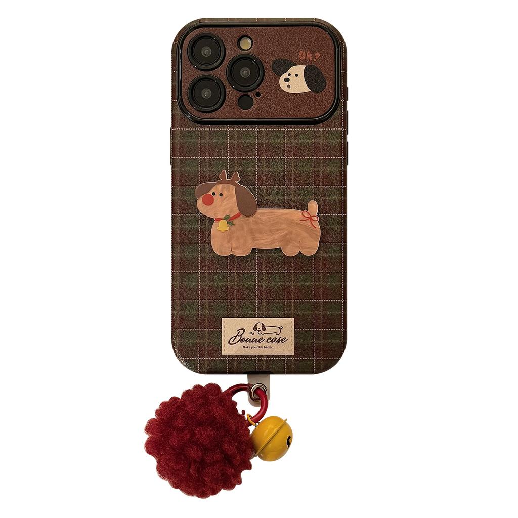 Christmas Puppy Case for iPhone 16 15 14 13/12promax