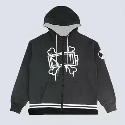 Game Murder Drones Cosplay Zipper Hoodies Winter Long Sleeve Hooded Sweatshirt Unisex Streetwear Men Women Zip Up Clothing