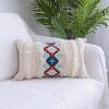 Cover Tufted Throw Case with Tassel Square Rectangle Woven Decorative Sofa Bedding Cushion