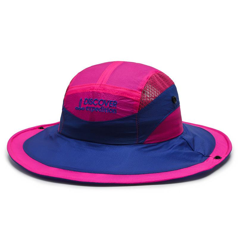 New men's bucket hat summer sunscreen sunshade travel fashion hipster fishing hat
