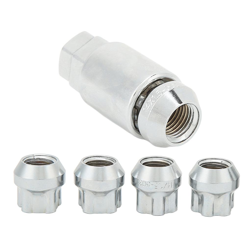 Kit de boulons et écrous de roue antivol coniques en acier inoxydable pour Tesla 3 YS