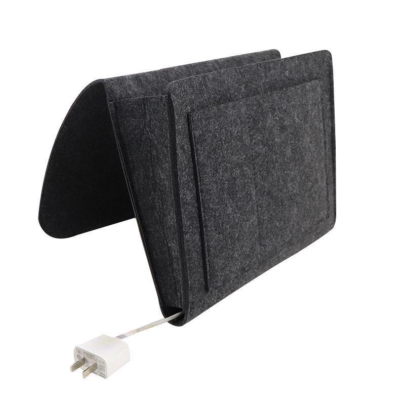 Bolsa de Armazenamento Suspensa de Cabeceira Bolsa de Armazenamento para Celular Controle Remoto Lenços Bolsa Suspensa para Armazenamento de Livros de Cabeceira Bolsa de Armazenamento para Diversos Itens Artigos Domésticos