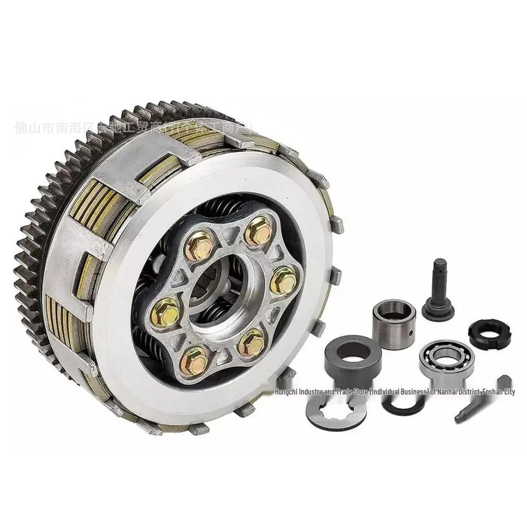 Meikeduo Motorcycle Clutch Assembly 6-Stud 6-Plate for FT/CG150 Dm200 Rt250zs