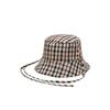 Daks Reversible Check Strap 2 Ways Bucket Hat Dche6e412iv