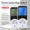 Professional Grade Power Monitoring Socket Electricity Current Detection Energy Cost Overloading Protective 3680W