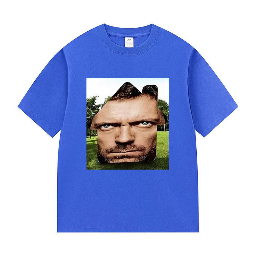 Dr Gregory House MD Śmieszny Mem Graficzny Koszulka Unisex Odzież Damska Moda Krótki Rękaw T-shirt Casual 100% Bawełna Okrągły Dekolt Koszulki