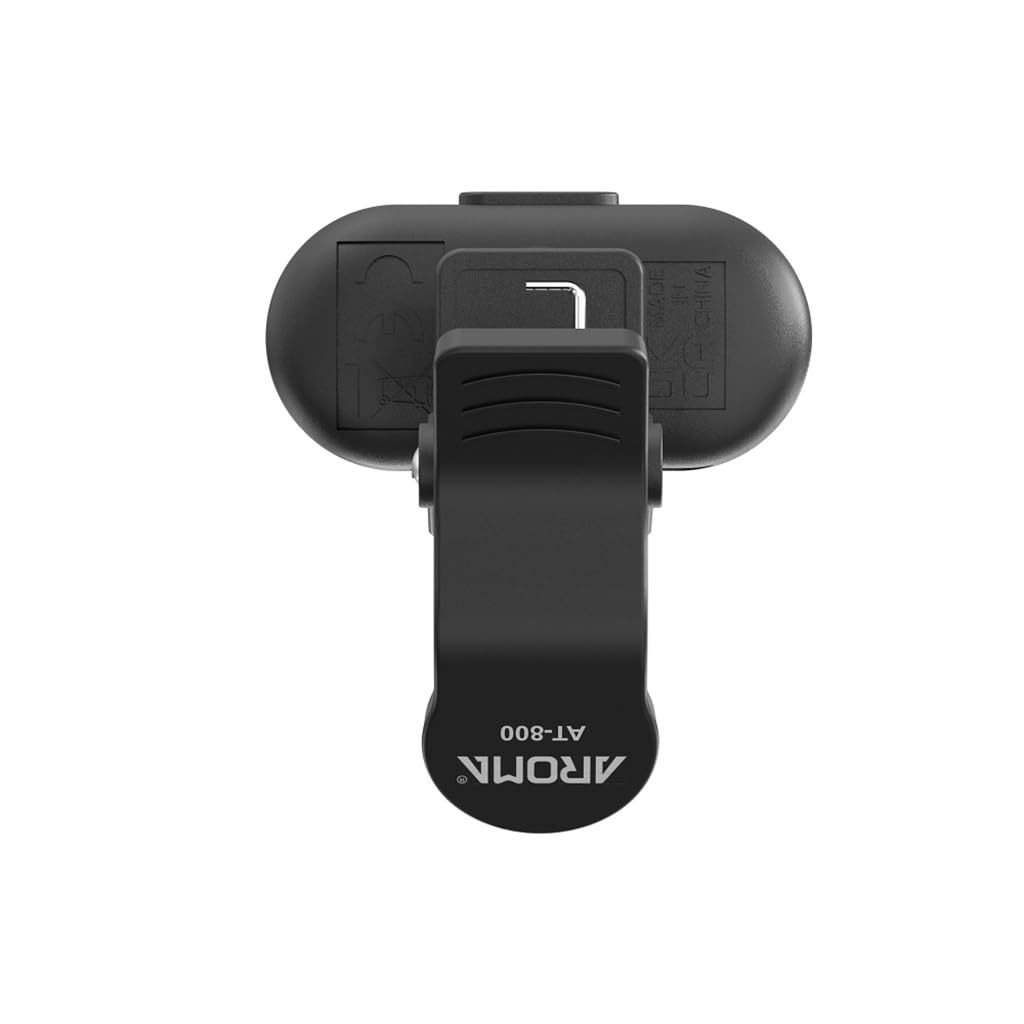 Rechargeable Clip-on Chromatic Tuner with TFT Color Screen for Guitar, Bass, Violin, and Ukulele Musical Instrument Accessories