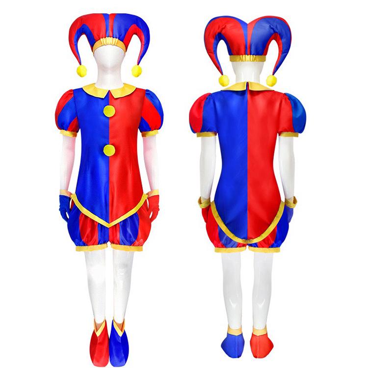 Halloween Clown Costume for Children - Pamniya Jata Cosplay Outfit