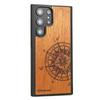Bewood Wooden Case for Samsung Galaxy S23 Ultra traveler merbau