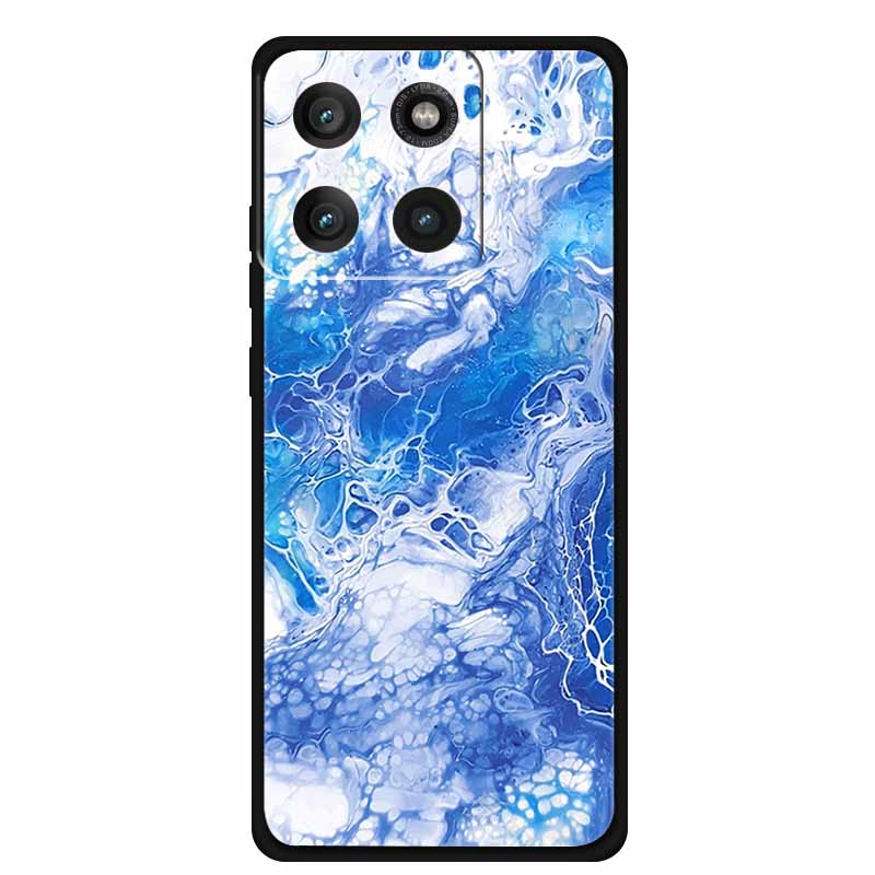 For Moto Edge 60 Pro Case XT2507-1 Coque Multi Colored Marble Pattern Soft Silicon Back Cover for Motorola Edge 60 Pro 5G Bumper