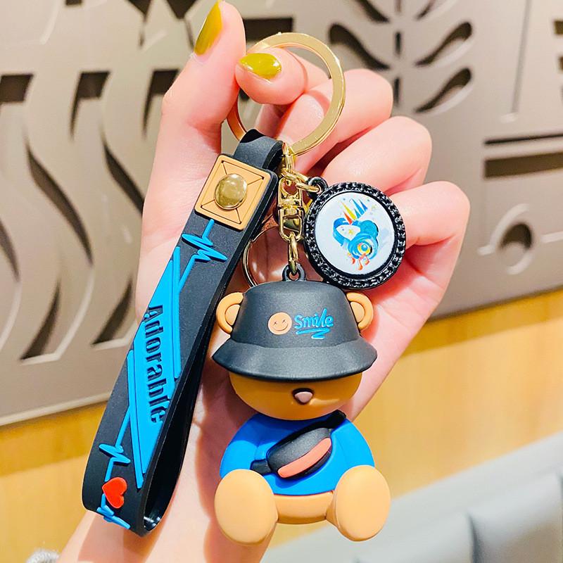 

And Whimsical Fun Pvc Sleeping Bear Keychain Ideal For Various Holidays