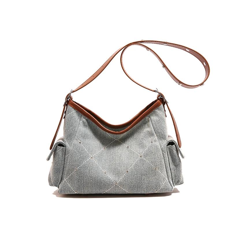 Versatile shoulder bag with chain  feminine armpit bag  simple bag  casual crossbody  new