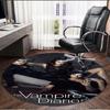 The Vampire Diaries Print Round Rug, Washable Floor Carpet, For Entryway Dorm Laundry Room Office Study, Home Decor Birthday Christmas Gift