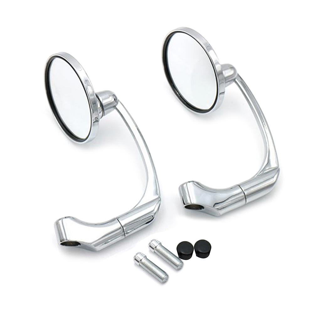Adjustable End Motorcycle Rearview Side Motorcycle Modification Parts l Fitting for 10mm Handlebars