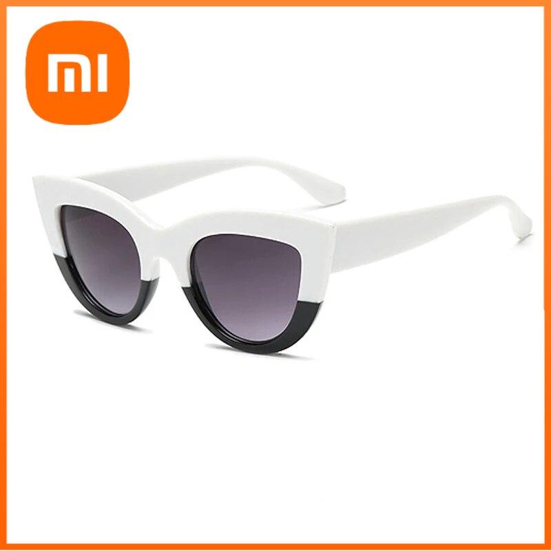 Xiaomi New European And N Retro Cat-eye Sunglasses Female Face-shaving Sunglasses