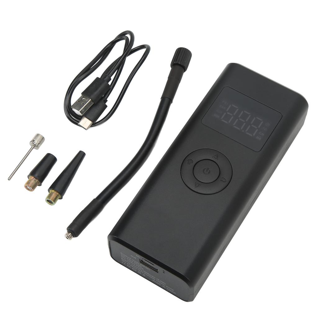 Tire Inflator Cordless LED Digital Display Screen Portable USB C Port Charging 150 PSI Power Tire Pump for Motorcycles