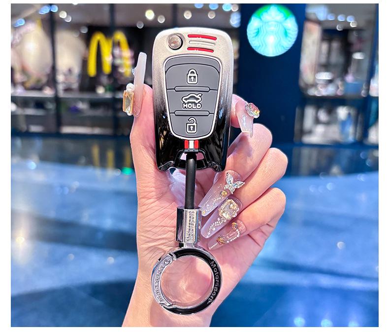 Folding Key Case for Hyundai Reina, Elantra, Yue Dong, Ruiyi, Langdong