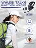 Wireless Headset PTT Bluetooth Earphone with Mic M Plug Wireless Headphone Handsfree for Walkie Talkie Moto GP Series
