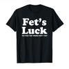 2026 Fun Graphic Mens and Womens Tshirts Fetts Luck Optical Illusion Cotton Roundneck Tshirt