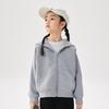 Xiao Yin Man Unisex Kids' Casual Hooded Zip Jacket