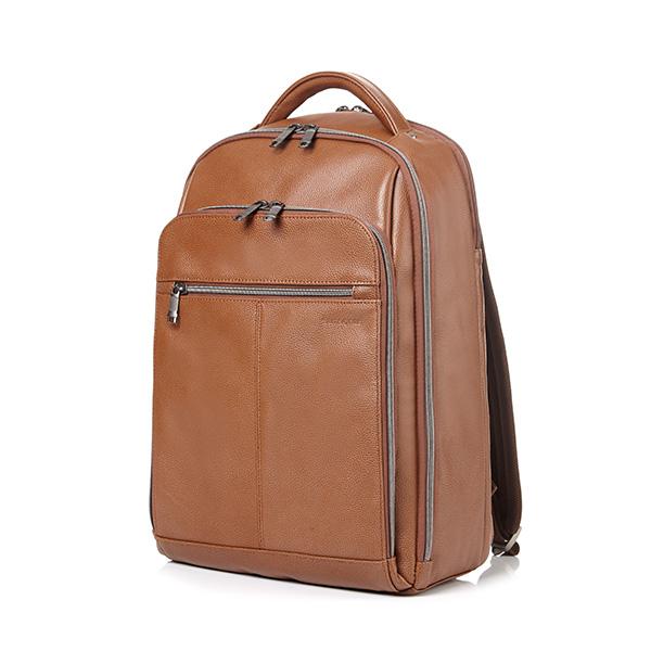 Samsonite Sam Classic Leather Backpack Cognac Hg846001