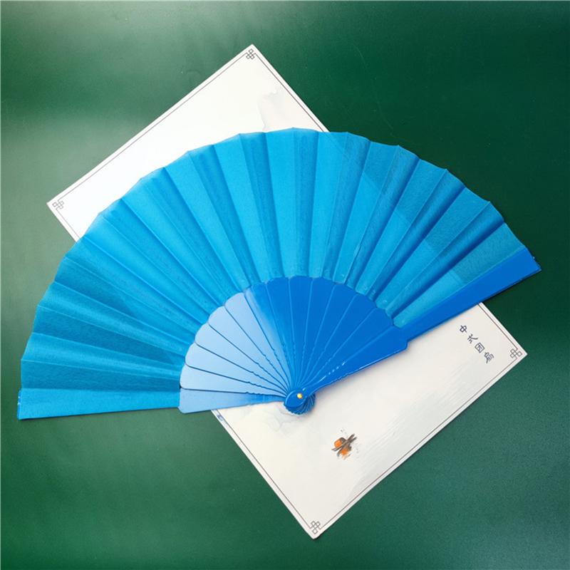 Classical Folding Fan, Vintage Dragon Printing, Hand Held Fans, Dancing Cloth Props