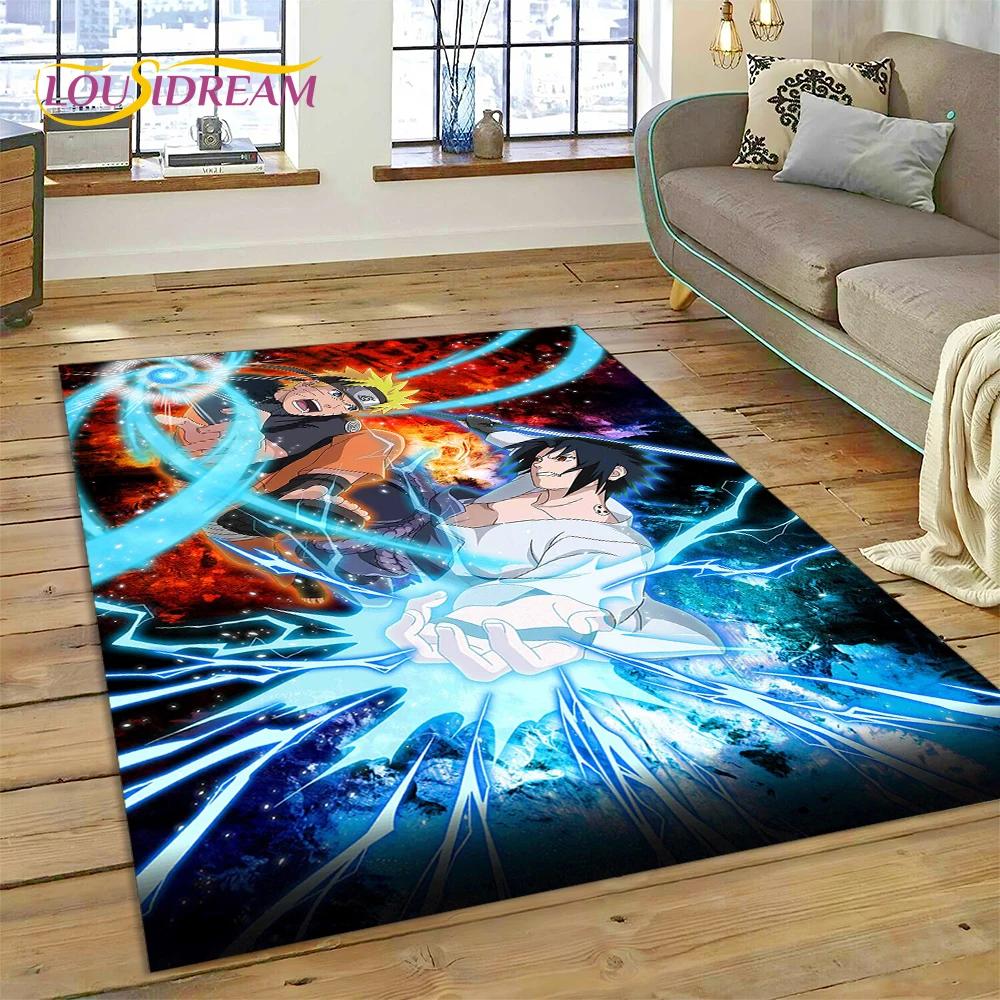 Cartoon 3D I-Itachi Japan Anime  Area Rug,Carpet Rug for Living Room Bedroom Sofa Doormat Decoration, Kids Non-slip Floor Mat