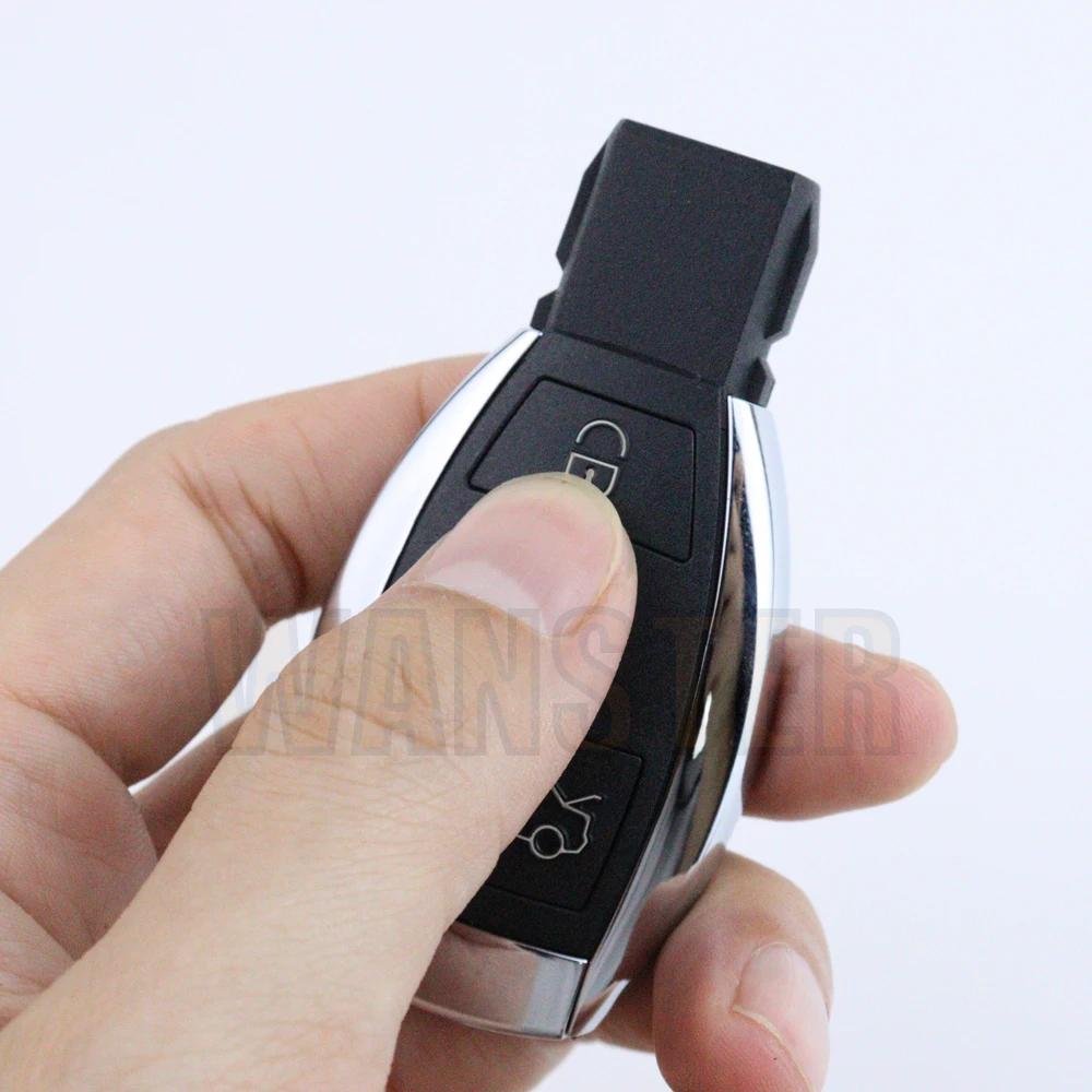 For Mercedes Benz Cl Slk Clk C E S Class Bga Nec Dual/Two/2 Battery Car Key Fob Case Shell Housing