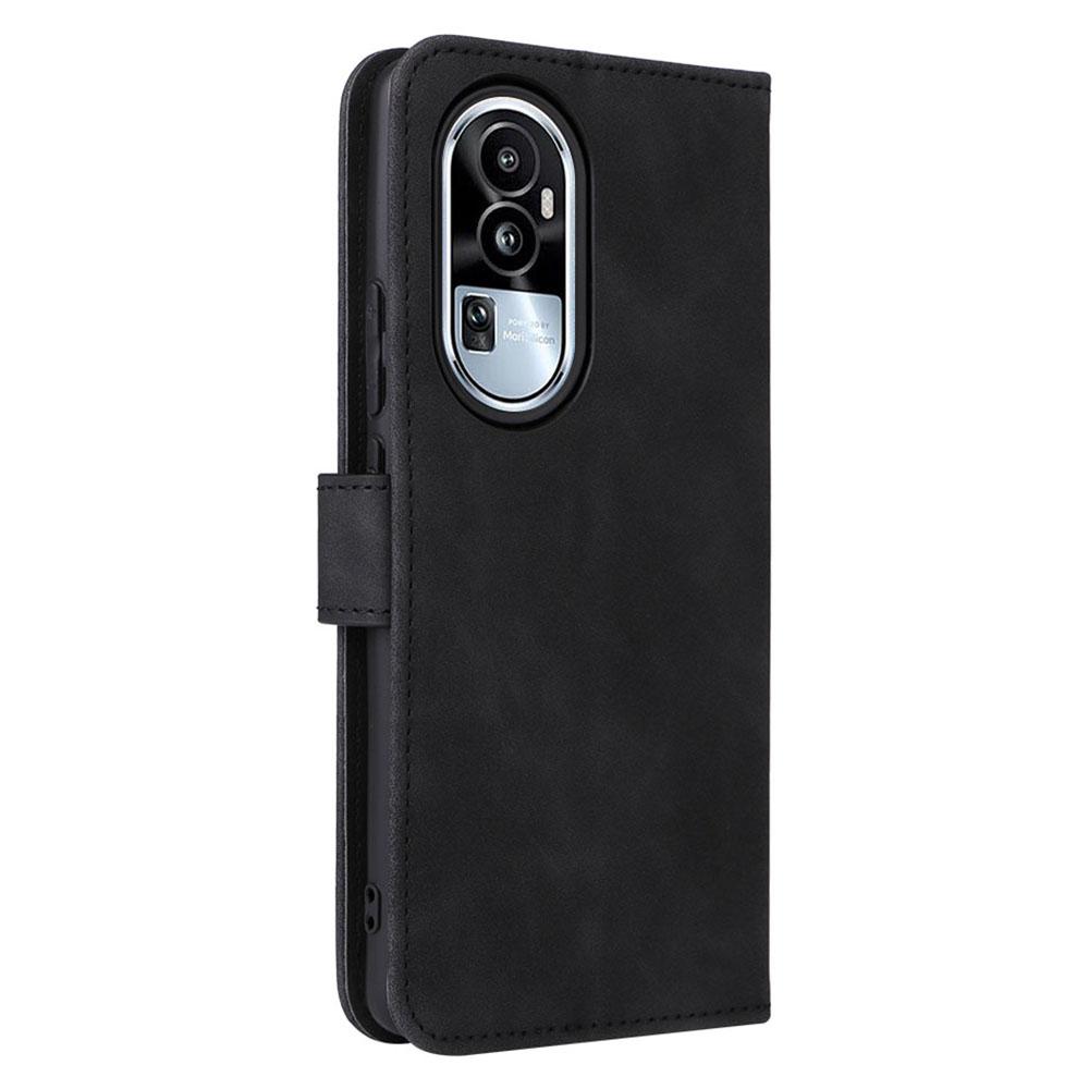 For Oppo Reno10 Pro 5G (Global)/Reno10 5G (Global) PU Leather Wallet Stand Case Skin-touch Shockproof Phone Cover