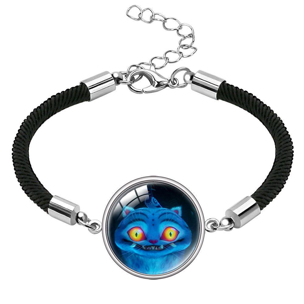 Rumi Zoey Mira Gem Bracelet Cartoon Multi-Color Rope Hand Jewelry