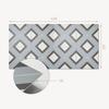 Self-Adhesive Vinyl Wall Decor for Interiors 120X60 Cm Geometry In Pastels