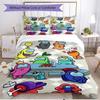 3pcs Duvet Cover Set (1*Duvet Cover + 2*Pillowcase, Without Core), Among Us Print Soft All‑Season Bedding Set, Home Bedroom Decor Gift