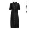 ELLASSAY Women's Pleated Midi Dress