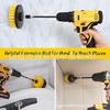 7-Piece Multi-Purpose Electric Drill Brush Set for Kitchen, Bathroom, and Car Cleaning